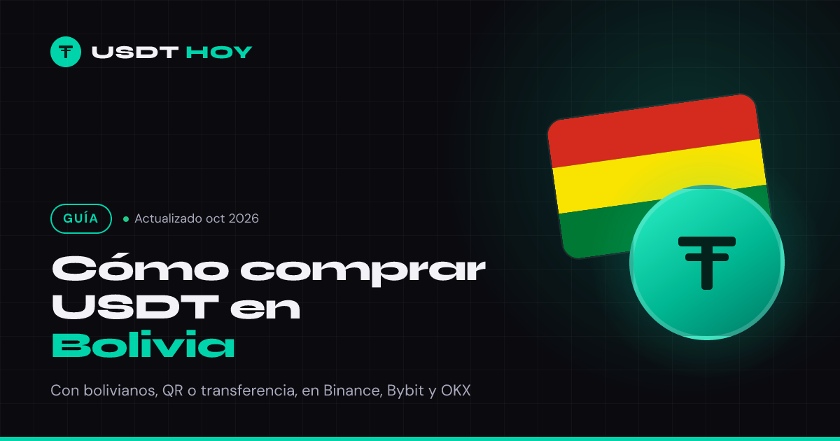 Cómo comprar USDT en Bolivia con bolivianos paso a paso — USDT HOY